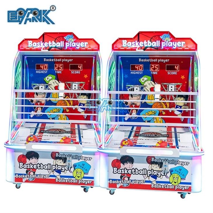Double Kids Basketball Game Machine