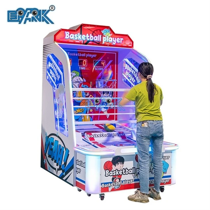 Double Kids Basketball Game Machine