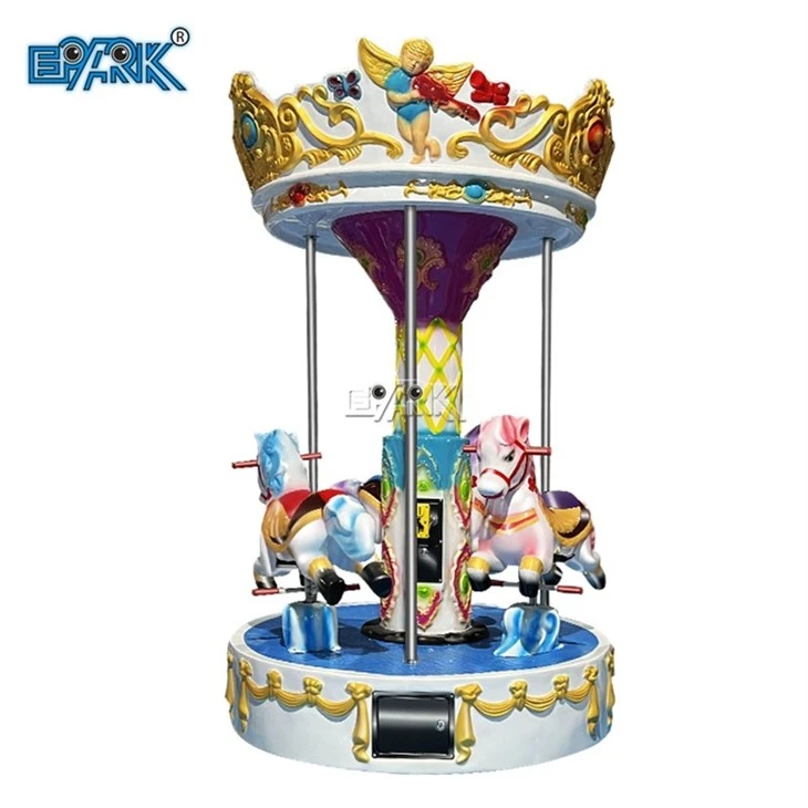 Mini Carousel Amusement Park Kiddie Rides