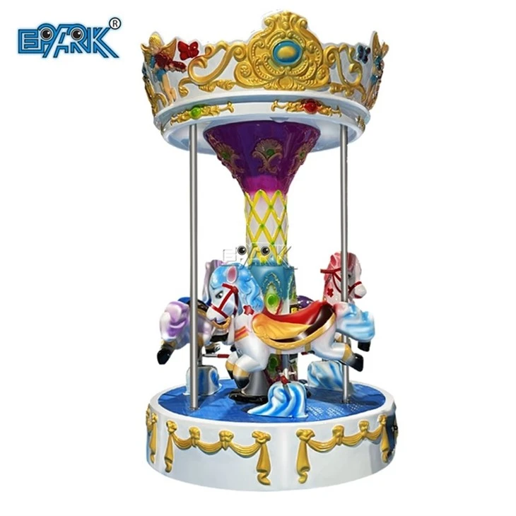 Mini Carousel Amusement Park Kiddie Rides